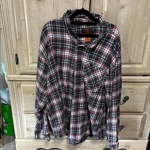 Ranch Tough Plaid Button-Up Shirt